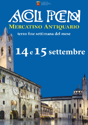 Mercatino antiquario 14 e 15 settembre 2024