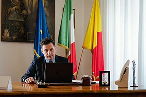Il sindaco Fioravanti