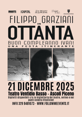 Filippo Graziani - OTTANTA. Buon compleanno Ivan!