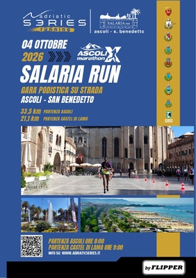 Salaria Run - Gara podistica su strada Ascoli - San Benedetto del Tronto