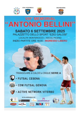 VII Memorial Antonio Bellini