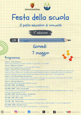 Festa della scuola - Giovedì 7 maggio