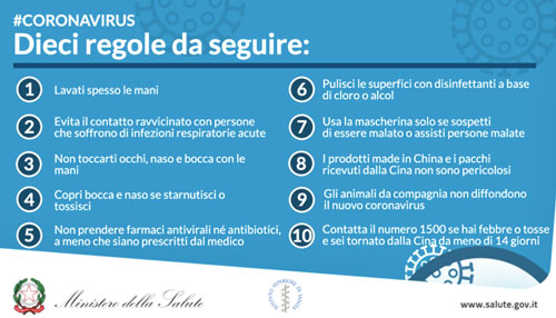 Dieci regole da seguire