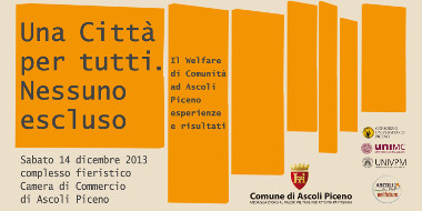 Una Città per tutti. Nessuno escluso