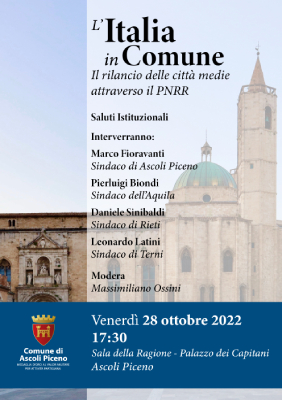 L'Italia in Comune - Il rilancio delle città medie attraverso il PNRR