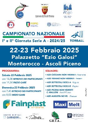 Torball - Campionato nazionale I e II giornata Serie A