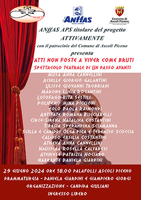 Fatti non foste a viver come bruti