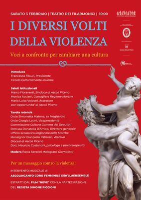 "I diversi volti della violenza" - Voci a confronto per cambiare una cultura