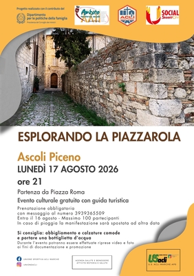 Esplorando la Piazzarola