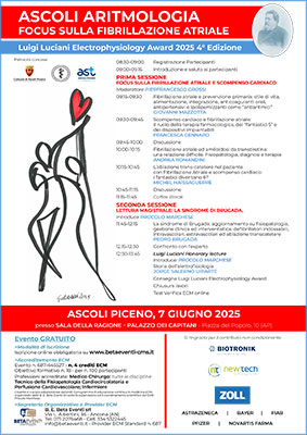 Ascoli aritmologia - Focus sulla fibrillazione atriale
