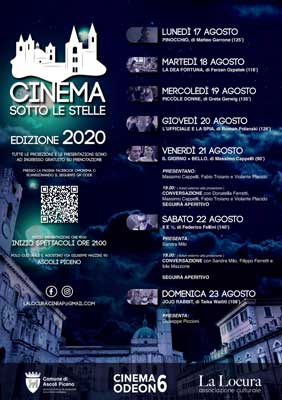 Cinema sotto le stelle - Edizione 2020