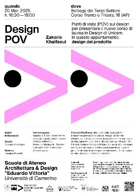Design POV - 20 marzo 2025 
