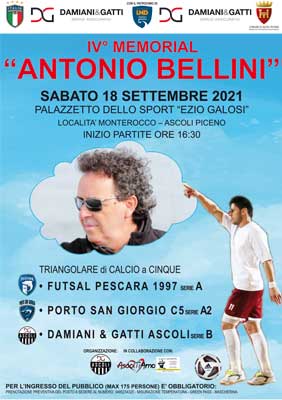 IV° Memorial "Antonio Bellini"