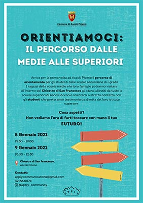 Orientiamoci: il percorso dalle medie alle superiori