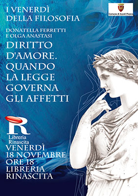I venerdì della filosofia - Diritto d'amore. Quando la legge governa gli affetti
