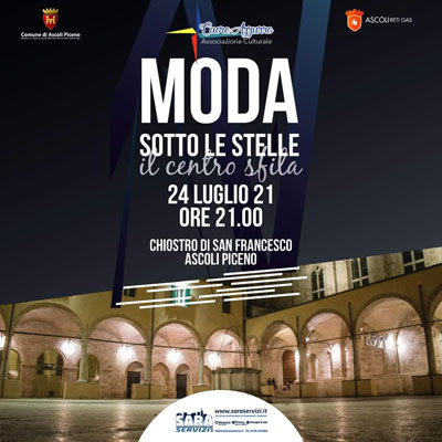 Moda sotto le stelle - Il centro sfila