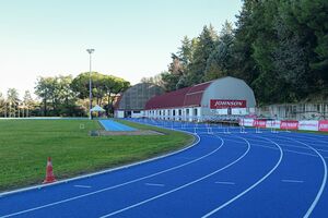  Inaugurata la nuova pista di atletica leggera alla presenza del Ministro dello Sport Andrea Abodi