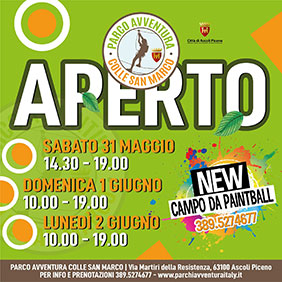 Aperto - Parco Avventura - Colle San Marco