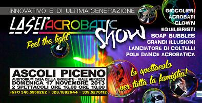 Laser Acrobatic Show - feel the light