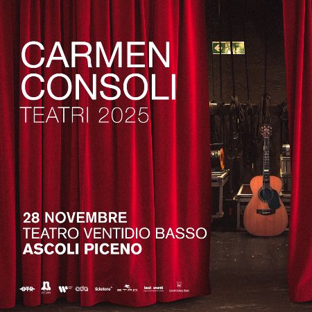Carmen Consoli - Teatri 2025