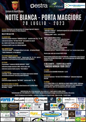 Notte Bianca Porta Maggiore 2023