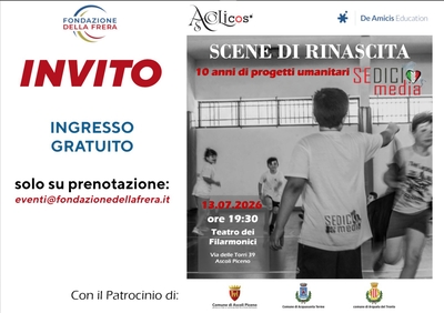 Scene di rinascita - 10 anni di progetti umanitari