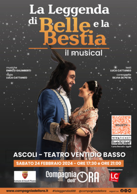 Locandina - La leggenda di Belle e la Bestia - Il Musical