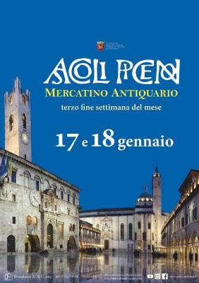 Mercatino antiquario 17 e 18 gennaio 2026