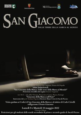 San Giacomo della Marca, Ascoli e Monteprandone insieme per promuoverne la figura di uomo di fede e di cultura