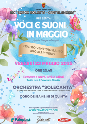 Voci e suoni in maggio al Teatro Ventidio Basso - venerdì 23 maggio 2025