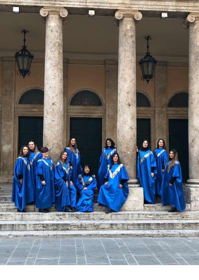 Le componenti del Jericho Gospel Choir