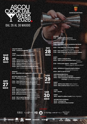Ascoli cocktail week 2026