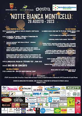 Notte bianca a Monticelli