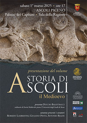 Presentazione del II Volume della Collana “Storia di Ascoli”, Il Medioevo