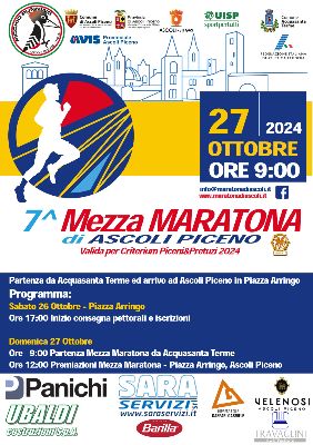 7^ Mezza maratona di Ascoli Piceno