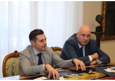 Il Sindaco Fioravanti e l'Assessore Silvestri 