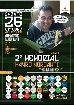 2° Memorial Mauro Morganti "Sumo"