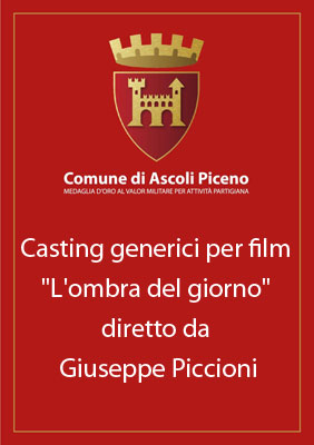 Casting generici per film "L'ombra del giorno" diretto da Giuseppe Piccioni