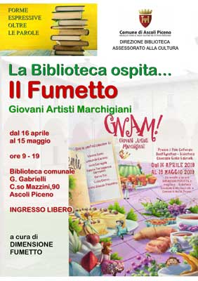 La biblioteca ospita...Il fumetto