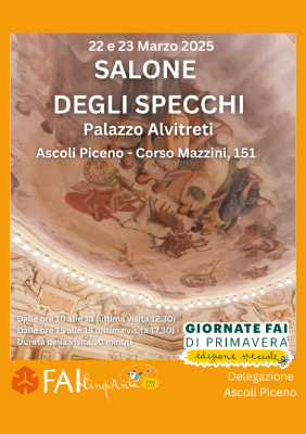 Giornate Fai di primavera - Edizione speciale - Salone degli specchi