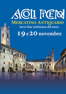 Mercatino dell'antiquariato 19 e 20 novembre 2022