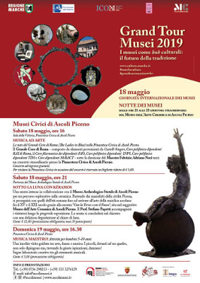 Grand Tour Musei 2019