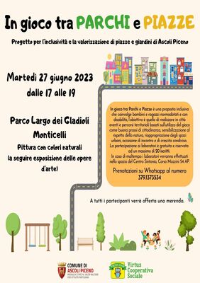 In gioco tra parchi e piazze