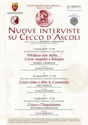 "Medicus sine stellis..." Cecco Magister a Bologna