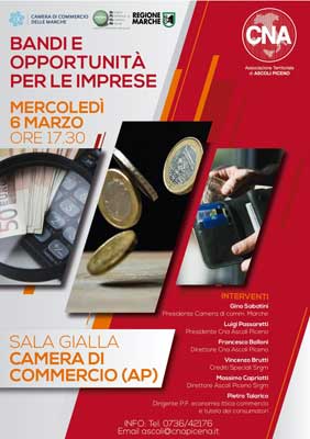 Seminario: Bandi e opportunità per le imprese