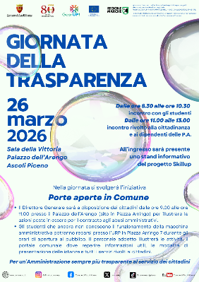 Giornata della trasparenza 2026