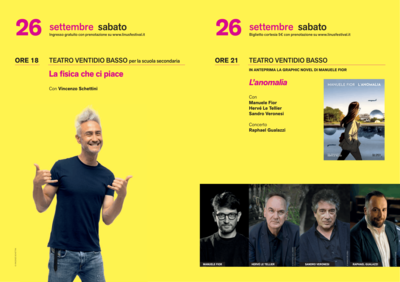 Linus - Festival del fumetto - V edizione - Sabato 26 settembre
