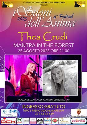 4° Festival I suoni dell'anima 2023 - Thea Crudi