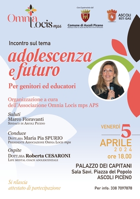 Incontro sul tema "adolescenza e futuro"