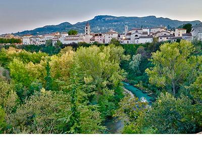 Panoramica di Ascoli Piceno verso il Colle San Marco